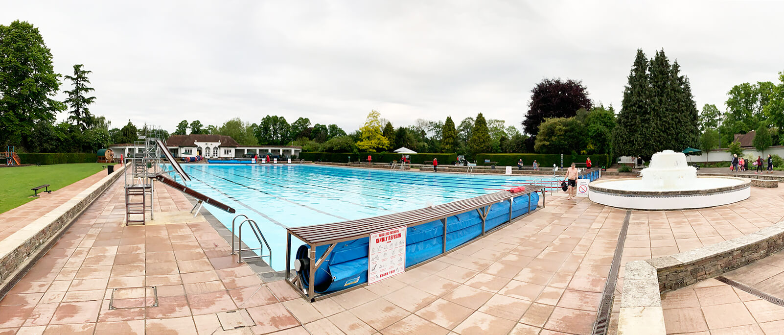 Sandford Parks Lido pool photo
